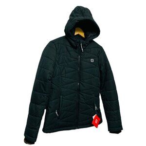 Outbound Women's Lola Insulated Hooded Winter Puffer Jacket Water-Resistant Warm